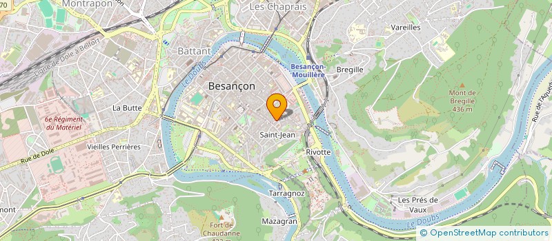 localisation de l'entreprise MONSIEUR VIKTOR DRAVIC à BESANCON