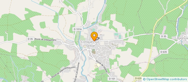 localisation de l'entreprise MONSIEUR VIKTOR HARTMANN à CONQUES-SUR-ORBIEL