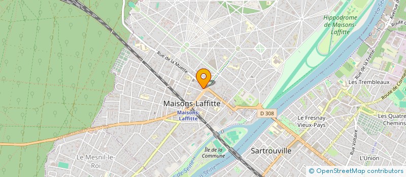 localisation de l'entreprise MONSIEUR VIKTOR KAVARZHIK à MAISONS-LAFFITTE