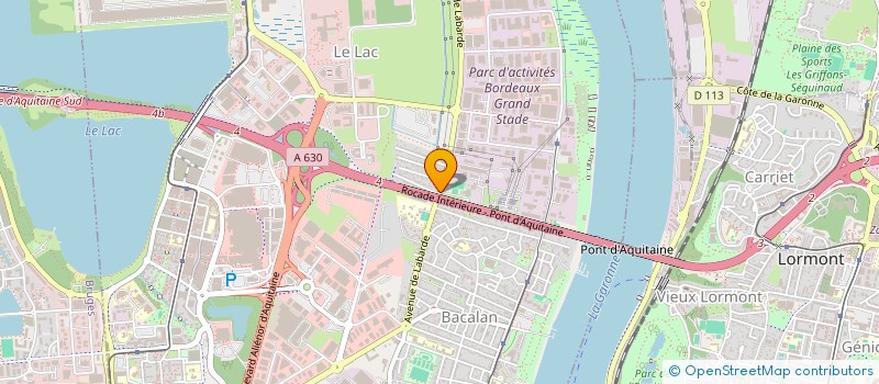 localisation de l'entreprise MONSIEUR VIKTOR LUCAS  BORDEAUX