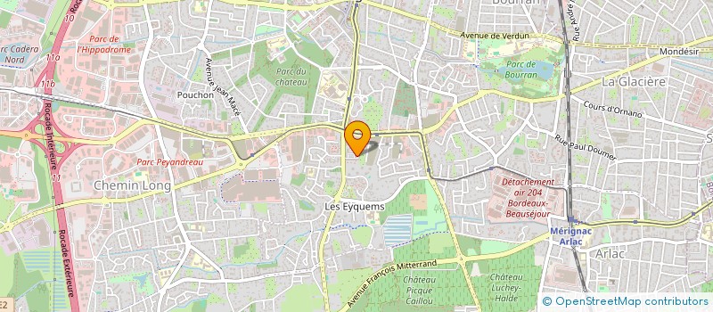 localisation de l'entreprise MONSIEUR VIKTOR MIALKIVSKYI  MERIGNAC