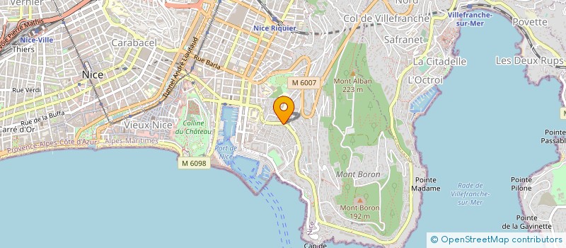 localisation de l'entreprise MONSIEUR VIKTOR RADEV à NICE