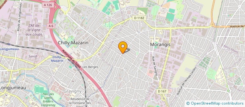 localisation de l'entreprise MONSIEUR VIKTOR SANCHEZ à MORANGIS