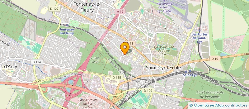 localisation de l'entreprise MONSIEUR VILI THEOUSSE  SAINT-CYR-L'ECOLE