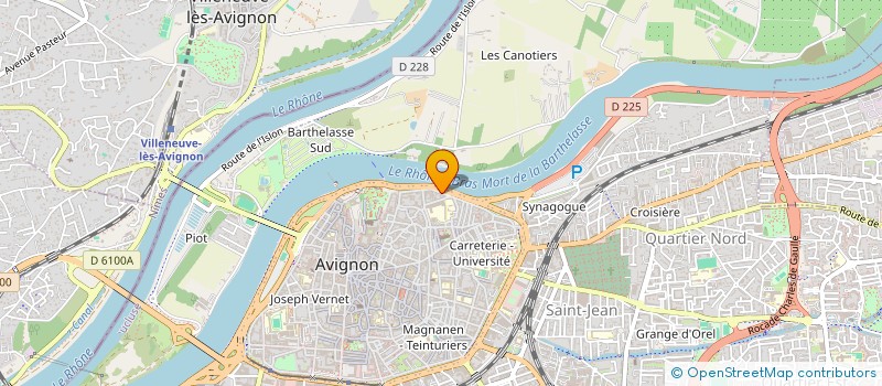 localisation de l'entreprise MONSIEUR VILLAVERDE BRANTUAS à AVIGNON