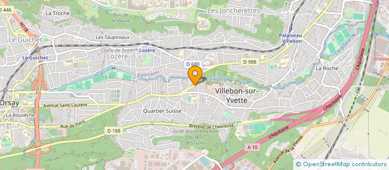 localisation de l'entreprise MONSIEUR VILLEBON-SUR-YVETTE SOAN  VILLEBON-SUR-YVETTE