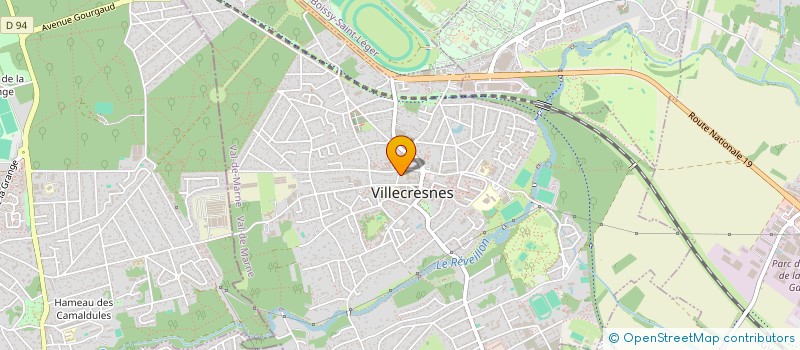 localisation de l'entreprise MONSIEUR VILLECRESNES NILS  VILLECRESNES