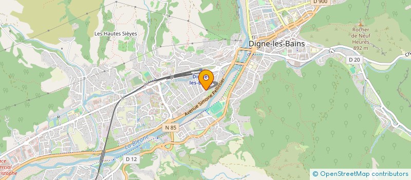 localisation de l'entreprise MONSIEUR VILMO CIANI à DIGNE-LES-BAINS