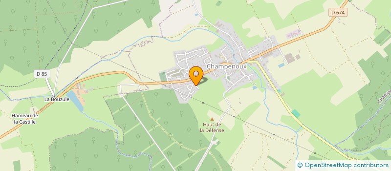 localisation de l'entreprise MONSIEUR VILSON BELEGU  CHAMPENOUX