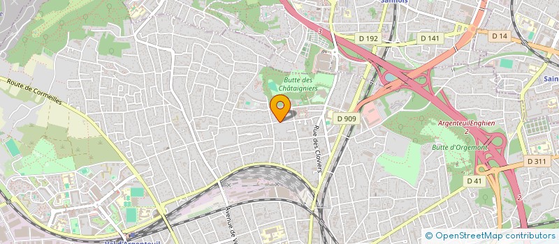 localisation de l'entreprise MONSIEUR VINBER TESKER  ARGENTEUIL