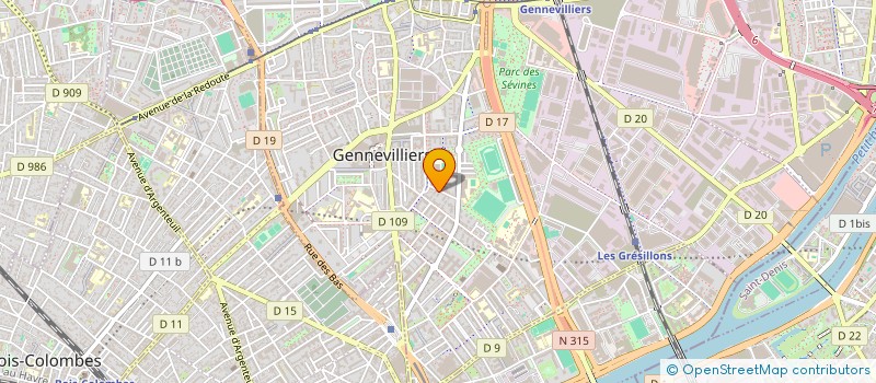 localisation de l'entreprise MONSIEUR VINC VALADIE à GENNEVILLIERS