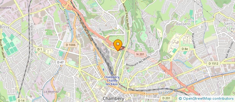 localisation de l'entreprise MONSIEUR VINCE PERIOCHE  CHAMBERY