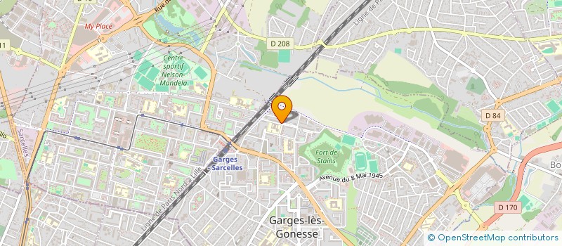 localisation de l'entreprise MONSIEUR VINCEET QUENNUILLE  GARGES-LES-GONESSE