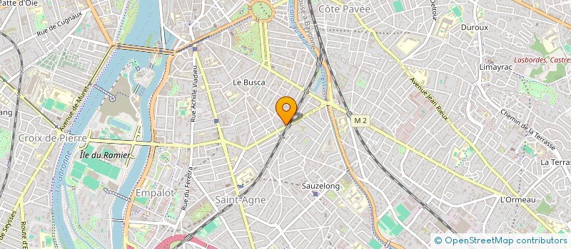 localisation de l'entreprise MONSIEUR VINCENNT PAULLIN à TOULOUSE