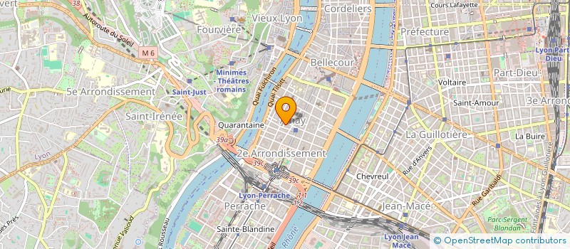 localisation de l'entreprise MONSIEUR VINCENT ACHILLE  LYON