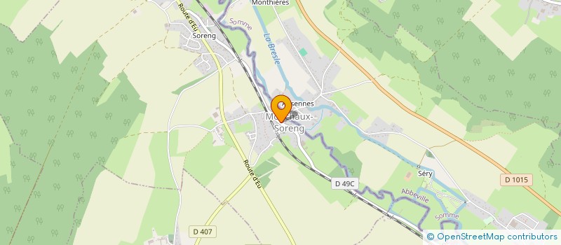 localisation de l'entreprise MONSIEUR VINCENT ACOULON  MONCHAUX-SORENG