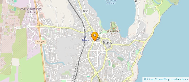 localisation de l'entreprise MONSIEUR VINCENT ADAM DE VILLIERS  ISTRES