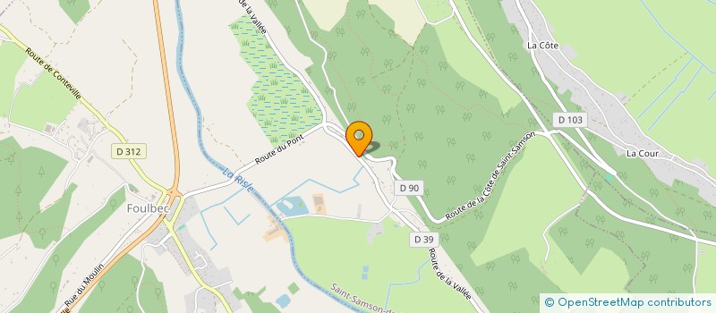 localisation de l'entreprise MONSIEUR VINCENT ADAMIAK  SAINT-SAMSON-DE-LA-ROQUE