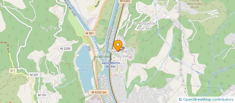 localisation de l'entreprise MONSIEUR VINCENT AELBRECHT  SAINT-MARTIN-DU-VAR