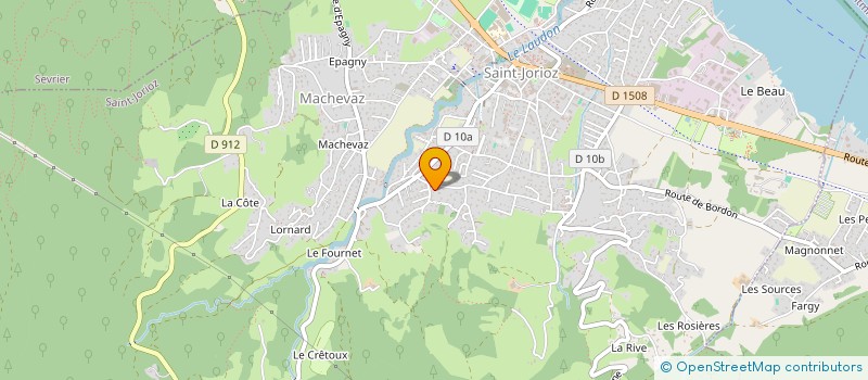 localisation de l'entreprise MONSIEUR VINCENT AGATY  SAINT-JORIOZ