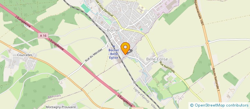 localisation de l'entreprise MONSIEUR VINCENT AGULLO  BORNEL