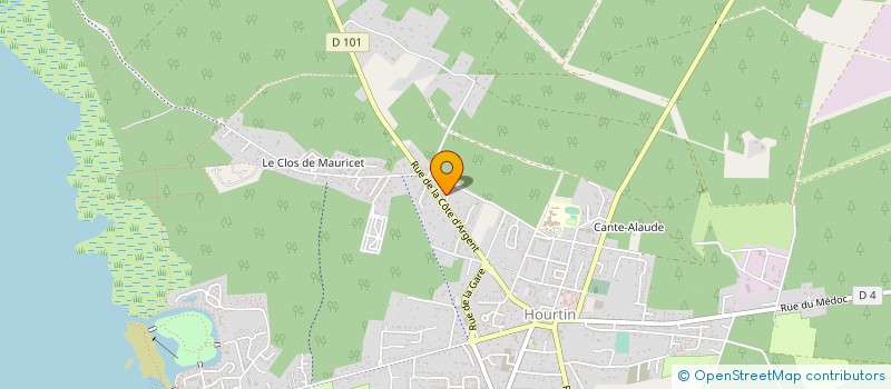 localisation de l'entreprise MONSIEUR VINCENT AKGUN à HOURTIN