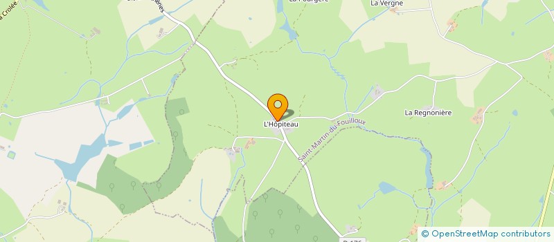 localisation de l'entreprise MONSIEUR VINCENT ALBERT  SAINT-MARTIN-DU-FOUILLOUX