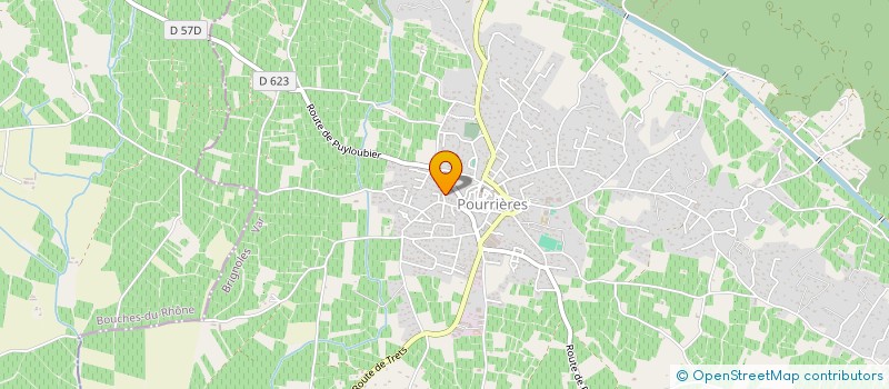 localisation de l'entreprise MONSIEUR VINCENT ALLAIS à POURRIERES