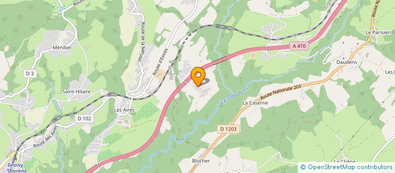 localisation de l'entreprise MONSIEUR VINCENT ALLARD  GROISY