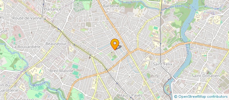 localisation de l'entreprise MONSIEUR VINCENT ALLARD DE GRANDMAISON  NANTES