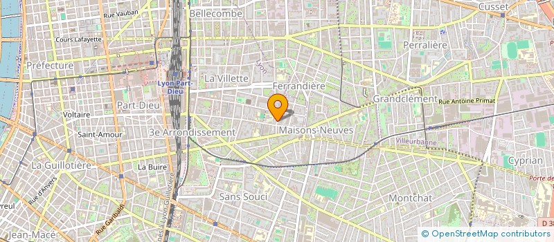 localisation de l'entreprise MONSIEUR VINCENT ALLET  LYON