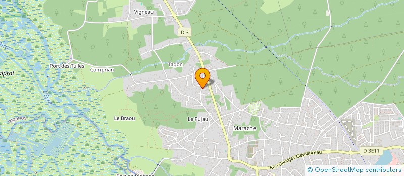 localisation de l'entreprise MONSIEUR VINCENT ALLIMANN  BIGANOS