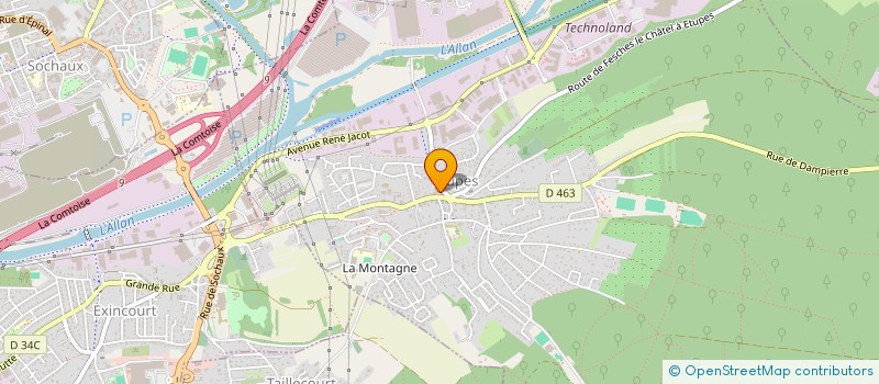 localisation de l'entreprise MONSIEUR VINCENT ALLUIN  LONS-LE-SAUNIER