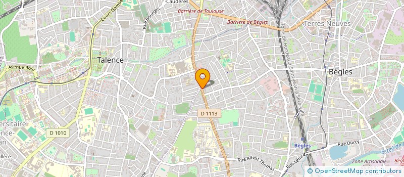 localisation de l'entreprise MONSIEUR VINCENT ALVES DOS SANTOS à BEGLES
