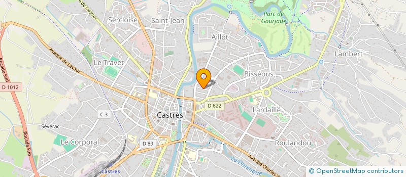 localisation de l'entreprise MONSIEUR VINCENT AMALRIC à CASTRES