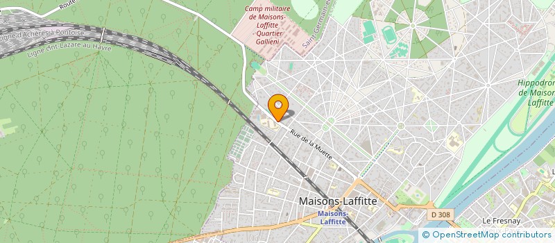 localisation de l'entreprise MONSIEUR VINCENT AMARRURTU  MAISONS-LAFFITTE