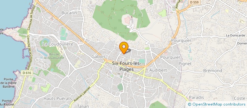 localisation de l'entreprise MONSIEUR VINCENT AMATA  SIX-FOURS-LES-PLAGES