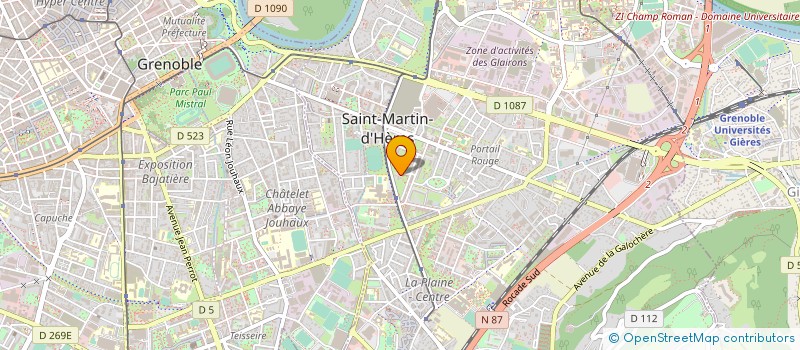 localisation de l'entreprise MONSIEUR VINCENT AMATULLI  SAINT-MARTIN-D'HERES