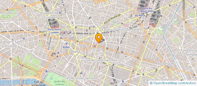 localisation de l'entreprise MONSIEUR VINCENT AMIAUX  PARIS