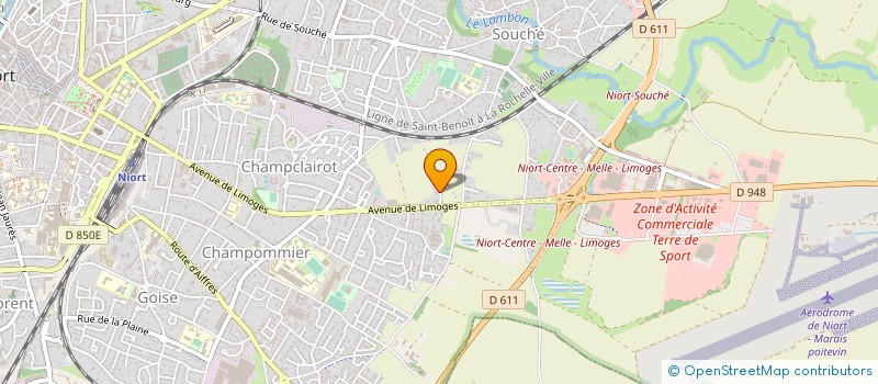 localisation de l'entreprise MONSIEUR VINCENT AMICE à NIORT