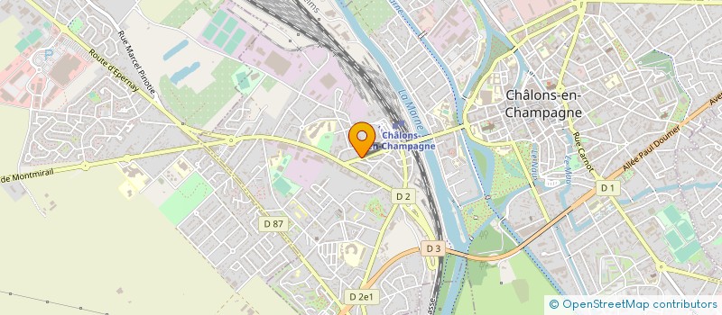 localisation de l'entreprise MONSIEUR VINCENT ANCE  CHALONS-EN-CHAMPAGNE