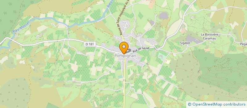 localisation de l'entreprise MONSIEUR VINCENT ANDRIAMAHERIZO RANAIVO  SAINT-HIPPOLYTE-DU-FORT