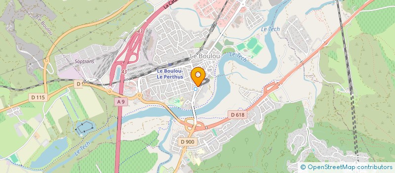 localisation de l'entreprise MONSIEUR VINCENT ANGEE  LE BOULOU