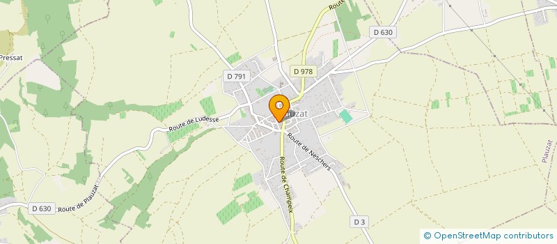 localisation de l'entreprise MONSIEUR VINCENT ANGELARD à PLAUZAT