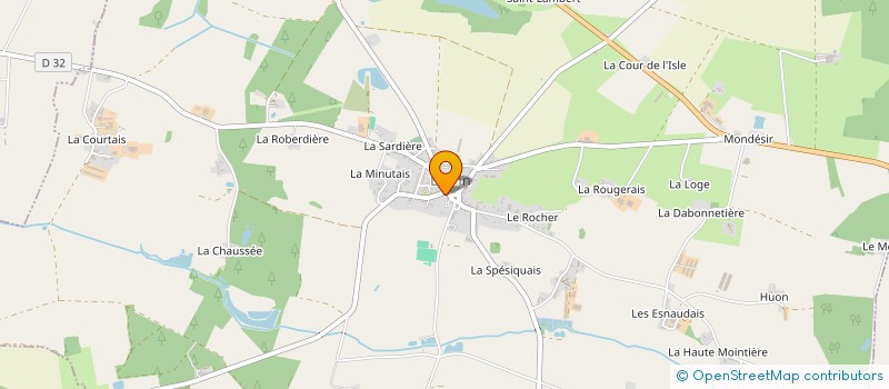 localisation de l'entreprise MONSIEUR VINCENT ANISIS à LE PIN