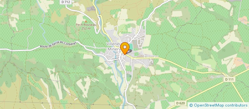 localisation de l'entreprise MONSIEUR VINCENT ANTECH  VILLENEUVE-MINERVOIS