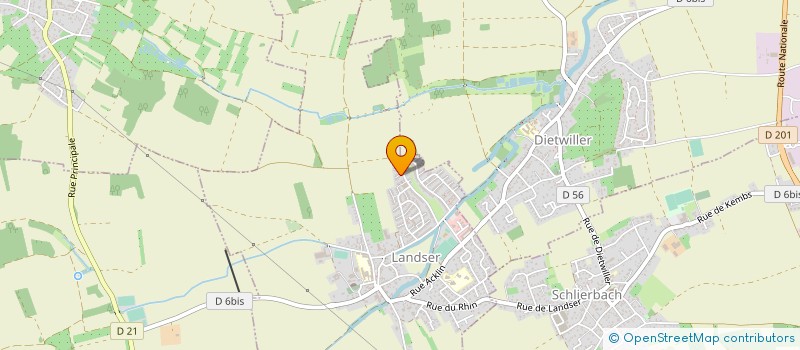 localisation de l'entreprise MONSIEUR VINCENT ANTOINE  LANDSER