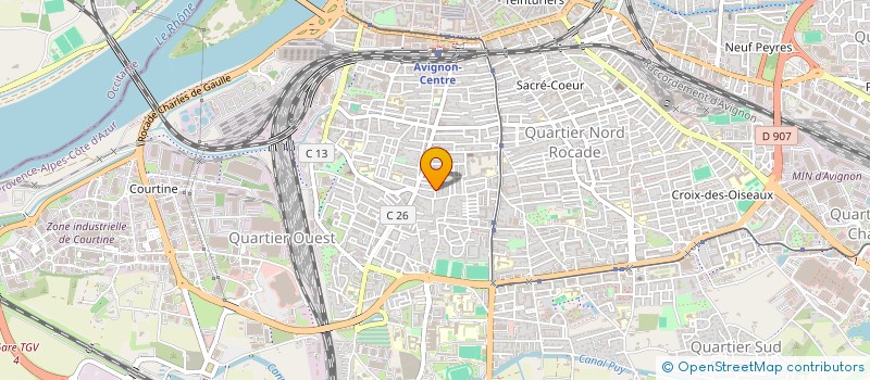 localisation de l'entreprise MONSIEUR VINCENT ANTONIO  AVIGNON