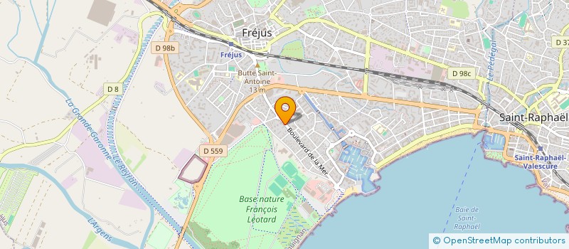 localisation de l'entreprise MONSIEUR VINCENT APARICI à FREJUS