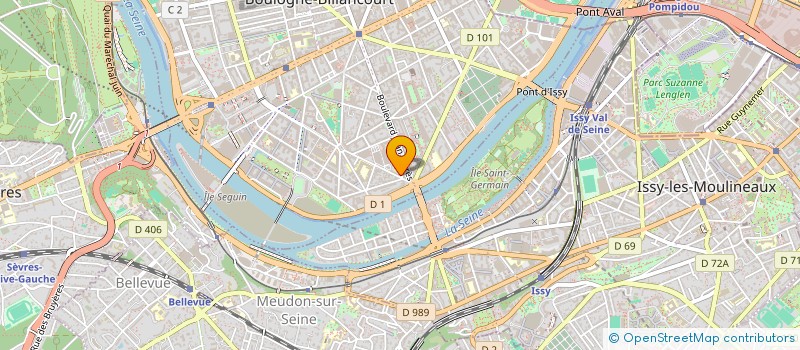 localisation de l'entreprise MONSIEUR VINCENT APODACA à BOULOGNE-BILLANCOURT